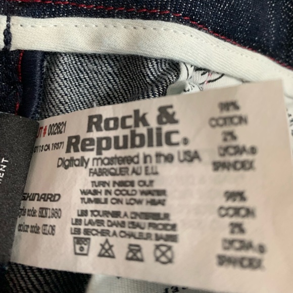 Rock & Republic 5 pocket Skinard Jean - Picture 7 of 12